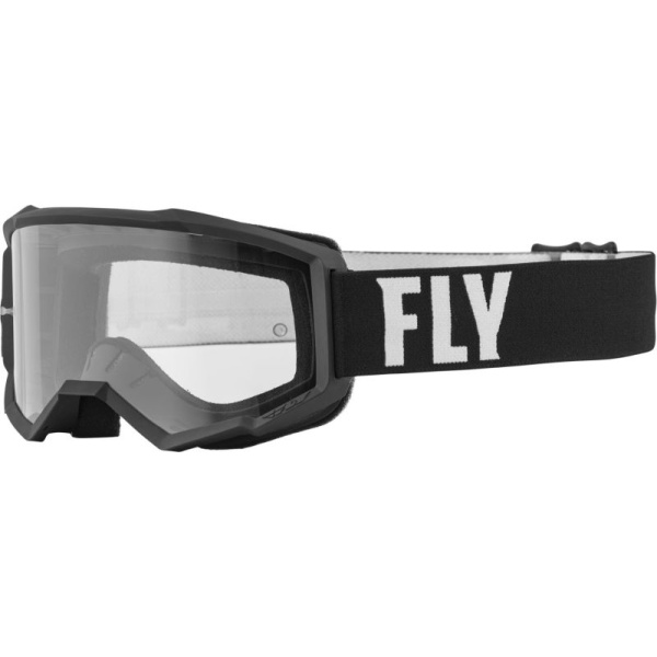 Ochelari Moto Fly Racing Negru Alb FLY 37-51321